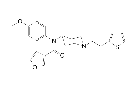 N-4-Methoxyphenyl-N-(1-[2-(thiophen-2-yl)ethyl]-piperidin-4-yl)furan-3-carboxamide