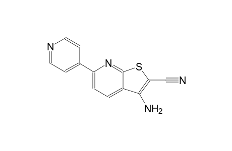 thieno[2,3-b]pyridine-2-carbonitrile, 3-amino-6-(4-pyridinyl)-