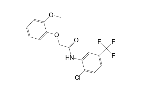 acetamide, N-[2-chloro-5-(trifluoromethyl)phenyl]-2-(2-methoxyphenoxy)-