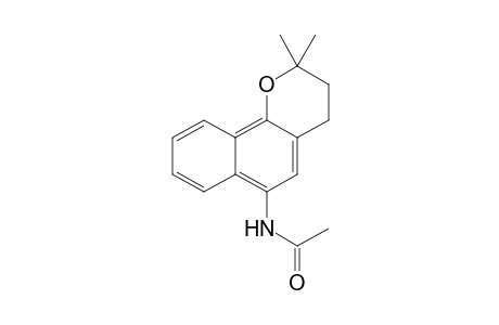 N-(2,2-dimethyl-3,4-dihydrobenzo[h]chromen-6-yl)acetamide
