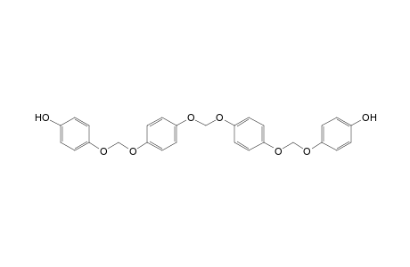 4-[[4-[[4-[(4-Oxidanylphenoxy)methoxy]phenoxy]methoxy]phenoxy]methoxy]phenol