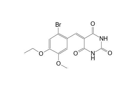 5-(2-bromo-4-ethoxy-5-methoxybenzylidene)-2,4,6(1H,3H,5H)-pyrimidinetrione