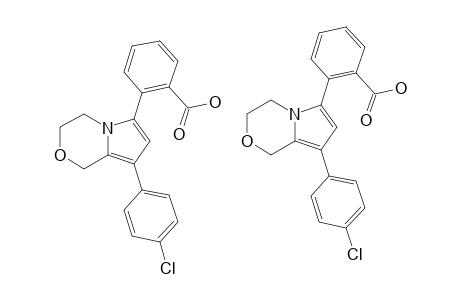 2-[8-(4-CHLOROPHENYL)-3,4-DIHYDRO-1H-PYRROLO-[2,1-C]-[1,4]-OXAZINE-6-YL]-BENZOIC-ACID