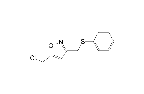 3-Phenylthiomethyl-5-chloromethyl-isoxazole