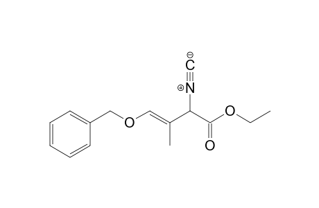 Ethyl (E) and (Z)-4-Benzyloxy-2-isocyano-3-methyl-3-butenoate