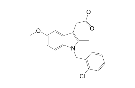 1-(2-CHLOROBENZYL)-5-METHOXY-2-METHYLINDOLE-3-ACETIC-ACID