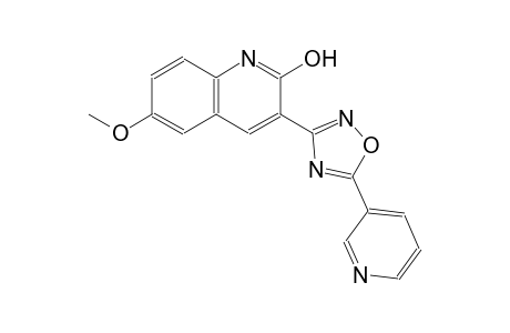 2-quinolinol, 6-methoxy-3-[5-(3-pyridinyl)-1,2,4-oxadiazol-3-yl]-