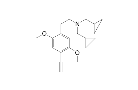 2C-YN N,N-bis(cyclopropylmethyl)