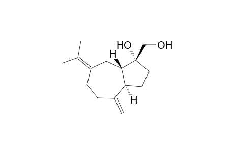 (1R,3aR,8aS)-1-(hydroxymethyl)-4-methylene-7-propan-2-ylidene-3,3a,5,6,8,8a-hexahydro-2H-azulen-1-ol