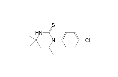 2(1H)-pyrimidinethione, 1-(4-chlorophenyl)-3,4-dihydro-4,4,6-trimethyl-