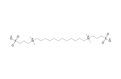 1,12-BIS-(N,N-DIMETHYLAMMONIO-N-PROPYL-1-SULFONATE)-DODECANE