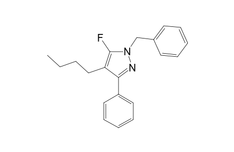 1-Benzyl-4-butyl-5-fluoro-3-phenylpyrazole