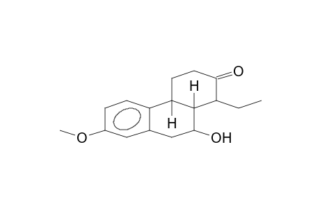 2(1H)-PHENANTHRENONE, 1-ETHYL-3,4,4a,9,10,10a-HEXAHYDRO-10-HYDROXY-7-METHOXY-
