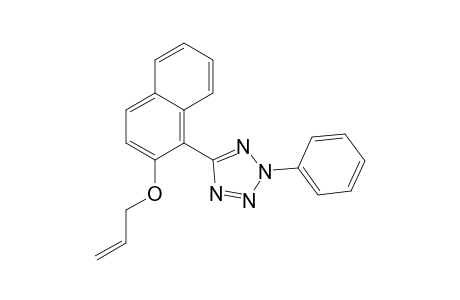 2H-Tetrazole, 2-phenyl-5-[2-(2-propenyloxy)-1-naphthalenyl]-