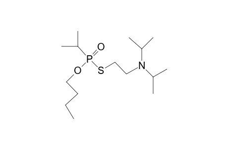 Butyl S-2-(diisopropylamino)ethyl isopropylphosphonothiolate