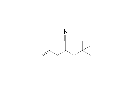 2-(2,2-Dimethylpropyl)-4-pentenenitrile