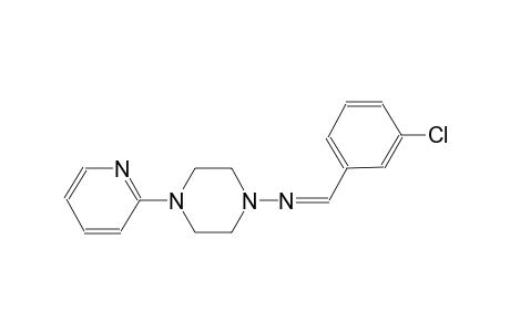 1-piperazinamine, N-[(Z)-(3-chlorophenyl)methylidene]-4-(2-pyridinyl)-