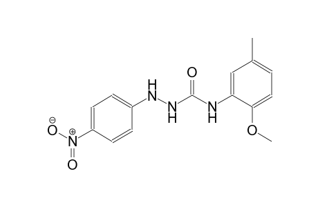 N-(2-methoxy-5-methylphenyl)-2-(4-nitrophenyl)hydrazinecarboxamide