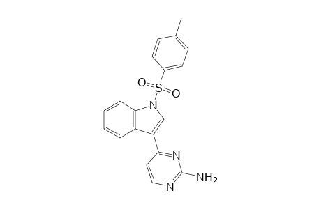 2-Amino-4-(N-tosyl-3'-indolyl)pyrimidine