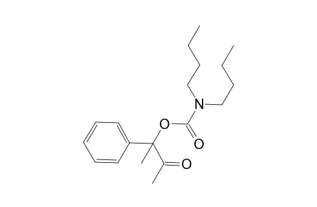 3-Oxo-2-phenylbutan-2-yl di-n-butylcarbamate