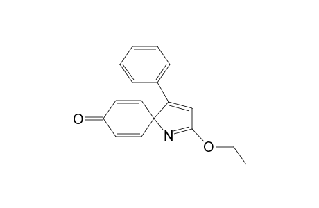 2-ethoxy-4-phenyl-1-azaspiro[4.5]deca-1,3,6,9-tetraen-8-one
