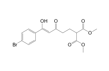 Dimethyl 2-[5-(4-bromophenyl)-3,5-dioxopentyl]malonate