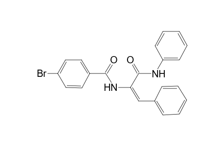 N-[(E)-1-(Anilinocarbonyl)-2-phenylethenyl]-4-bromobenzamide
