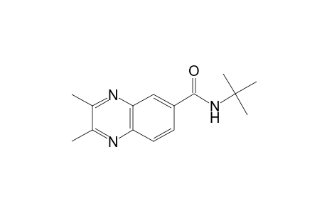 Quinoxaline-6-carboxamide, 2,3-dimethyl-N-tert-butyl-