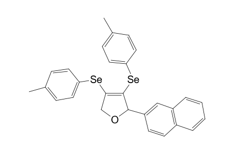 2-(Naphthalen-2-yl)-3,4-bis(p-tolylselanyl)-2,5-dihydrofuran