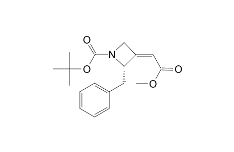 t-Butyl 2-benzyl-3-[(methoxycarbonyl)methylidene]azetidine-1-carboxylate