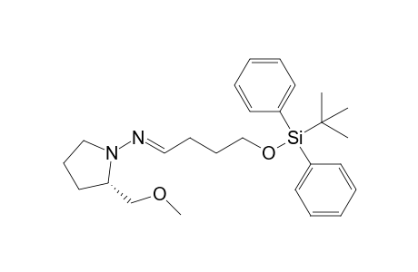 (E)-4-[tert-butyl(diphenyl)silyl]oxybutylidene-[(2S)-2-(methoxymethyl)pyrrolidino]amine