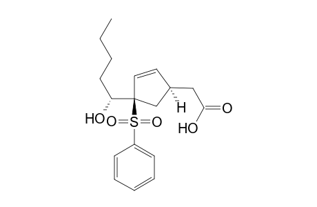 (1S*,4R*)-[4-benzenesulfonyl-4-{(R*)-1-hydroxypentyl}-2-cyclopenten-1-yl]acetic acid
