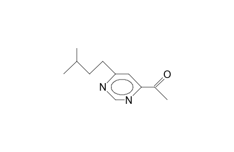 4-Acetyl-6-(3-methyl-butyl)-pyrimidine
