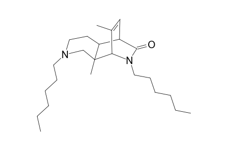 3,9-Dihexyl-1,11-dimethyl-3,9-diazatricyclo[6.4.0.2(2,5)]dodec-11-ene-4-one