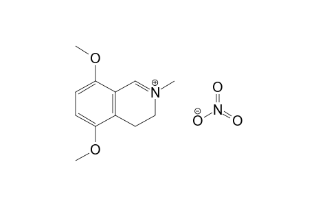 5,8-Dimethoxy-2-methyl-3,4-dihydroisoquinolinium nitrate