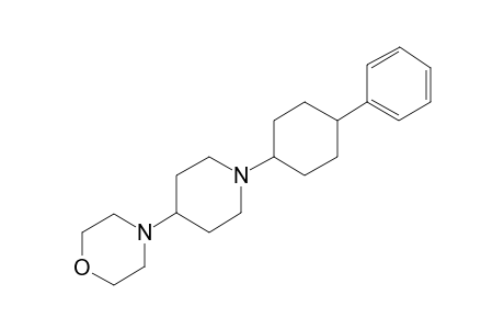 4-[1-(4-phenylcyclohexyl)-4-piperidinyl]morpholine