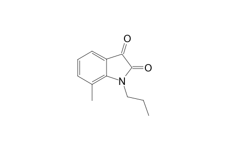 7-Methyl-1-propyl-1H-indole-2,3-dione