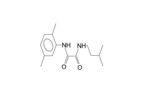 N-(2,5-dimethylphenyl)-N'-(3-methylbutyl)oxalamide