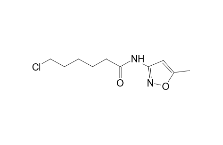 6-chloro-N-(5-methyl-3-isoxazolyl)hexanamide