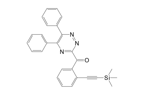 (5,6-diphenyl-1,2,4-triazin-3-yl)-[2-(2-trimethylsilylethynyl)phenyl]methanone