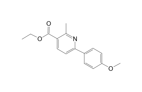 ETHYL-2-METHYL-6-(4-METHOXYPHENYL)-PYRIDINE-3-CARBOXYLATE