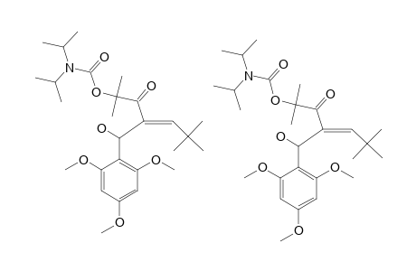(E)-3-[1-HYDROXY-1-(2,4,6-TRIMETHOXYPHENYL)-METHYL]-1,1,5,5-TETRAMETHYL-2-OXO-3-HEXENYL-N,N-DIISOPROPYLCARBAMATE