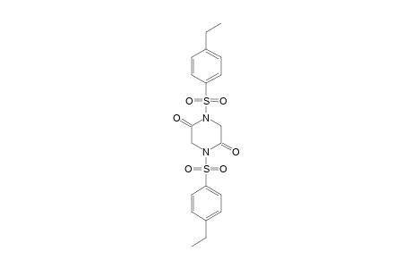 1,4-BIS-[(4-ETHYL-PHENYL)-SULFONYL]-TETRAHYDROPYRAZINE-2,5-DIONE