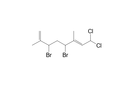 Plocoralide-B;4,6-dibromo-1,1-dichloro-3,7-dimethyl-2E,7-octadiene