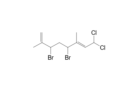 PLOCORALIDE-B;4,6-DIBROMO-1,1-DICHLORO-3,7-DIMETHYL-2E,7-OCTADIENE