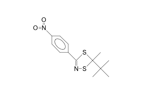 5-tert-Butyl-5-methyl-3-(4-nitro-phenyl)-5H-1,4,2-dithiazole