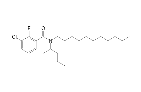 Benzamide, 3-chloro-2-fluoro-N-(2-pentyl)-N-undecyl-