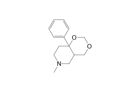 3a-Phenyl-N-methylpiperidino[3,4-d]dioxane
