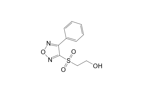 3-(2-Hydroxyethylsulfonyl)-4-phenylfurazan