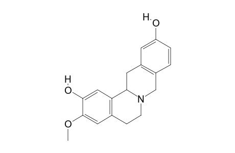 3-methoxy-6,8,13,13a-tetrahydro-5H-isoquinolino[2,1-b]isoquinoline-2,11-diol